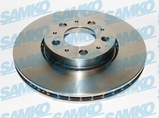 Samko V1484V - Тормозной диск autospares.lv