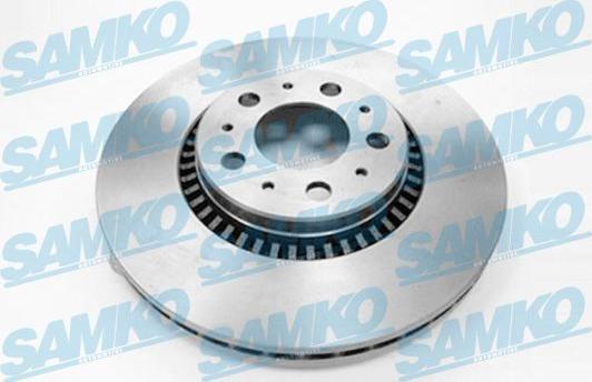 Samko V1483V - Тормозной диск autospares.lv