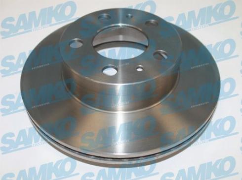 Samko V1091V - Тормозной диск autospares.lv