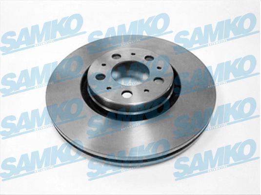 Samko V1001V - Тормозной диск autospares.lv