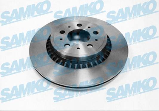 Samko V1003V - Тормозной диск autospares.lv