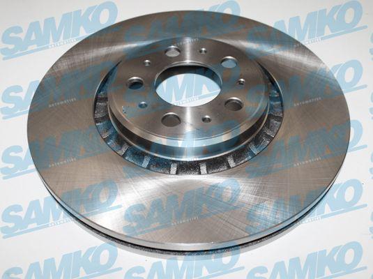 Samko V1002V - Тормозной диск autospares.lv