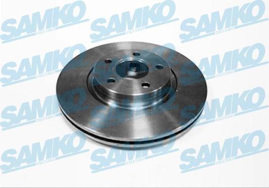 Samko V1019V - Тормозной диск autospares.lv