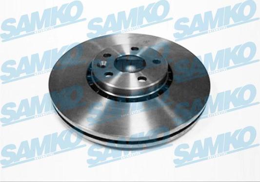 Samko V1014V - Тормозной диск autospares.lv