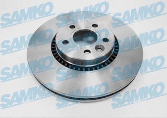 Samko V1012V - Тормозной диск autospares.lv