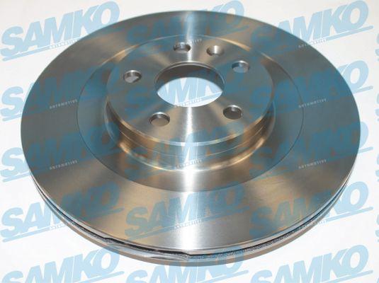 Samko V1025V - Тормозной диск autospares.lv