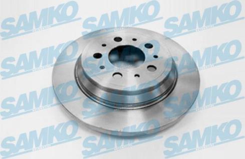 Samko V1022P - Тормозной диск autospares.lv