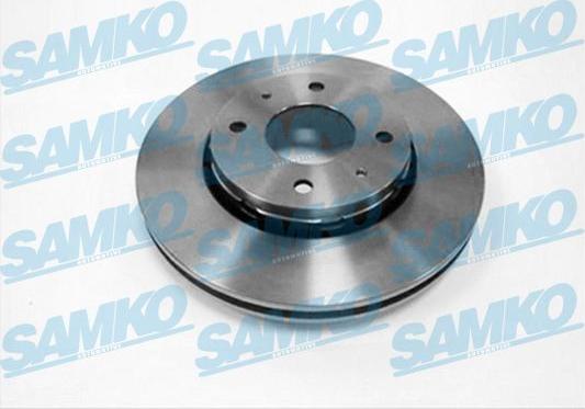 Samko V1351V - Тормозной диск autospares.lv