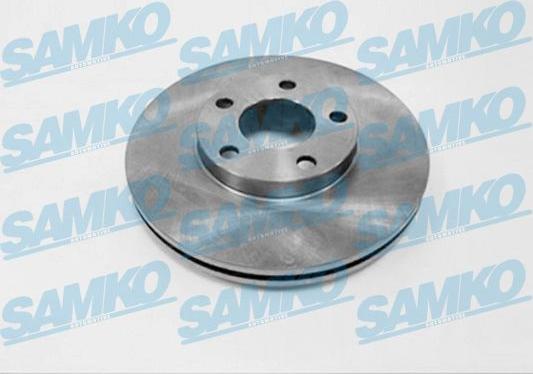 Samko V2401V - Тормозной диск autospares.lv