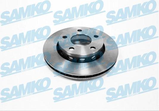 Samko V2019V - Тормозной диск autospares.lv