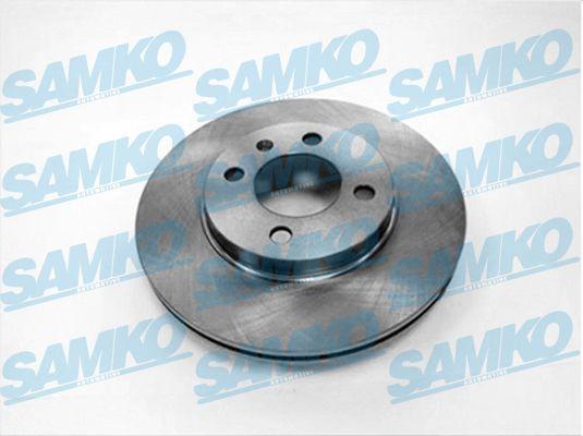 Samko V2161V - Тормозной диск autospares.lv