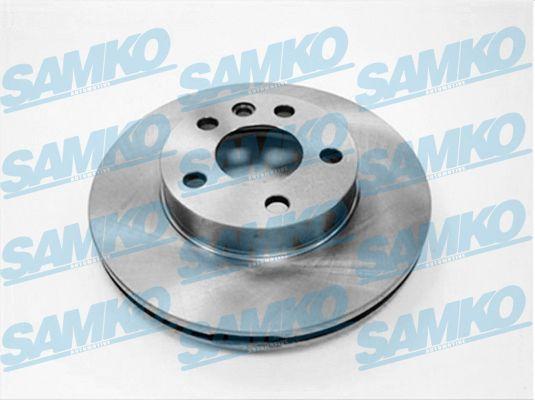 Samko V2371V - Тормозной диск autospares.lv