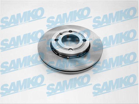 Samko V2291V - Тормозной диск autospares.lv