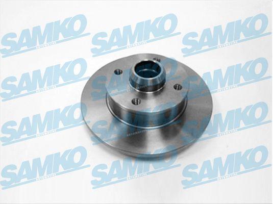 Samko V2241P - Тормозной диск autospares.lv