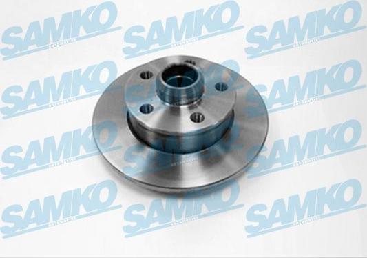 Samko V2243P - Тормозной диск autospares.lv