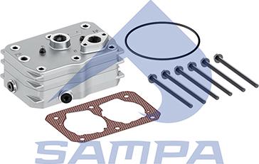 Sampa 094.284 - Головка цилиндра, пневматический компрессор autospares.lv