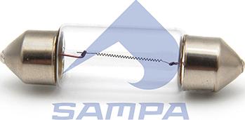 Sampa 096.1845 - Лампа накаливания, освещение салона autospares.lv