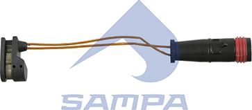 Sampa 096.2761 - Указатель износа, накладка тормозной колодки autospares.lv