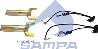 Sampa 092.505 - Сигнализатор, износ тормозных колодок autospares.lv
