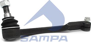 Sampa 097.1072 - Наконечник рулевой тяги, шарнир autospares.lv