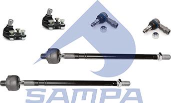 Sampa 097.1126 - Ремкомплект, рулевая тяга autospares.lv