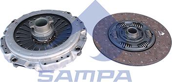 Sampa 040.775 - Комплект сцепления autospares.lv