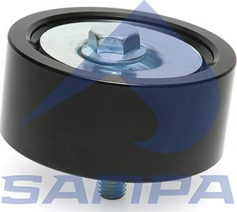 Sampa 054.213 - Направляющий ролик, зубчатый ремень ГРМ autospares.lv