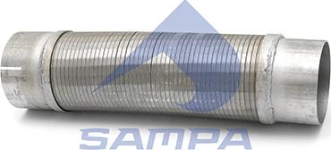 Sampa 050.475 - Гофрированная труба, выхлопная система autospares.lv