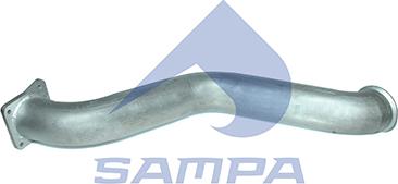 Sampa 050.470 - Труба выхлопного газа autospares.lv