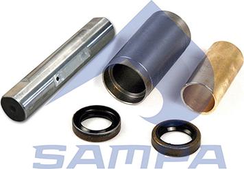 Sampa 050.521 - Ремкомплект, палец ушка рессоры autospares.lv