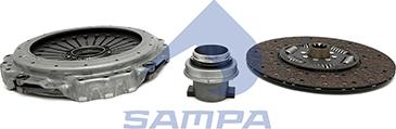 Sampa 050.666 - Комплект сцепления autospares.lv