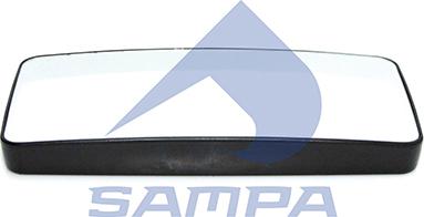 Sampa 051.118 - Зеркальное стекло, наружное зеркало autospares.lv