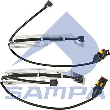 Sampa 053.442 - Указатель износа, накладка тормозной колодки autospares.lv