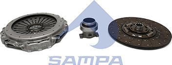 Sampa 060.665 - Комплект сцепления autospares.lv