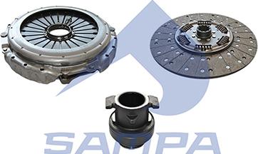 Sampa 060.678 - Комплект сцепления autospares.lv