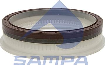 Sampa 060.350 - Уплотняющее кольцо, коленчатый вал autospares.lv