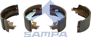 Sampa 060.720 - Комплект тормозных колодок, барабанные autospares.lv