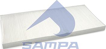 Sampa 061.313 - Фильтр воздуха в салоне autospares.lv