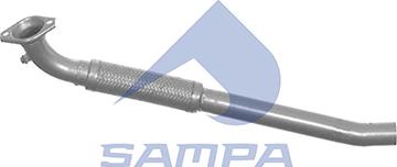 Sampa 062.439 - Труба выхлопного газа autospares.lv