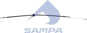 Sampa 062.106 - Тросик, cтояночный тормоз autospares.lv