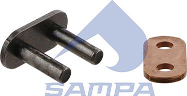 Sampa 010.3648 - Комплект цепи привода распредвала autospares.lv