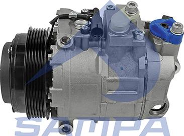 Sampa 010.2259 - Компрессор кондиционера autospares.lv