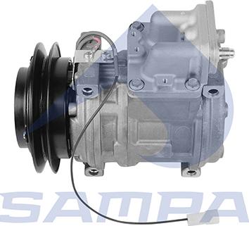 Sampa 010.2258 - Компрессор кондиционера autospares.lv