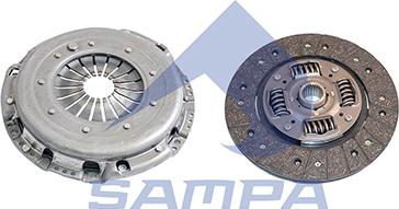 Sampa 011.856 - Комплект сцепления autospares.lv