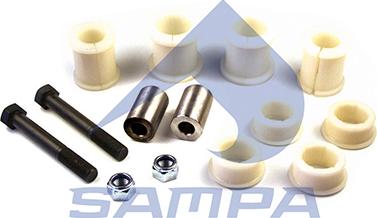 Sampa 080.528 - Ремкомплект, подвеска стабилизатора autospares.lv