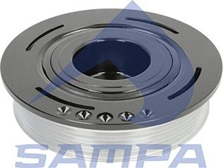 Sampa 080.1247 - Шкив коленчатого вала autospares.lv