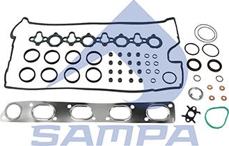 Sampa 080.869 - Комплект прокладок, головка цилиндра autospares.lv