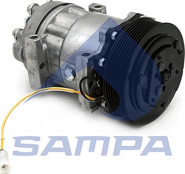 Sampa 035.269 - Компрессор кондиционера autospares.lv