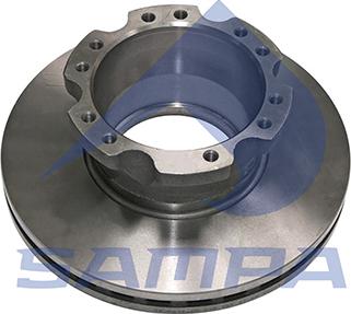 Sampa 036.087 - Тормозной диск autospares.lv