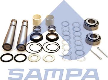 Sampa 030.510/3 - Ремкомплект, шкворень поворотного кулака autospares.lv